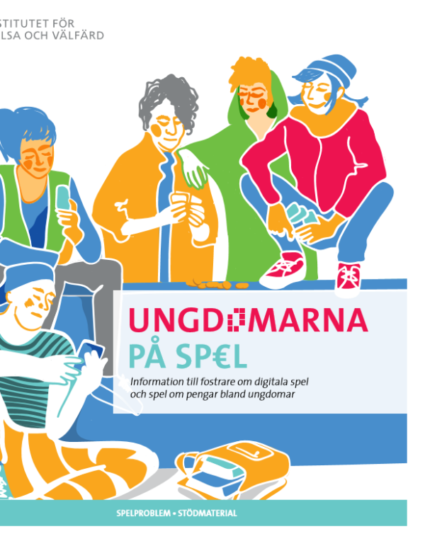 Pärmbild för publikationen Ungdomarna på spel.