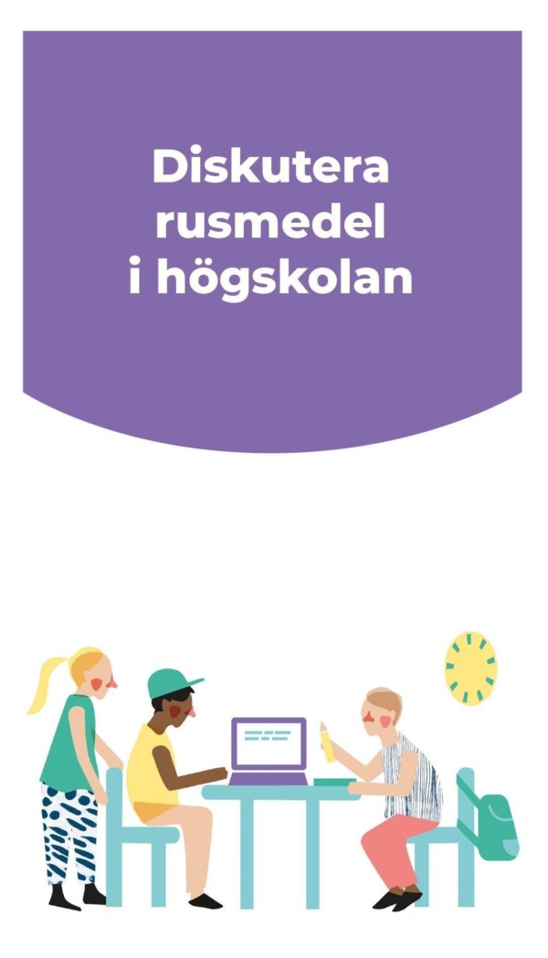Diskutera rusmedel i högskolan - Guidehäfte