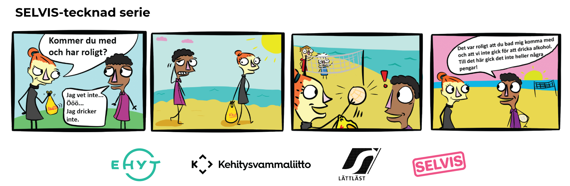 SELVIS tecknad serie om alkohol