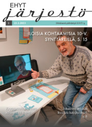 EHYT Järjestö 1/2023 -lehden kansikuva.