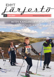 EHYT Järjestö 3/2023 kansikuva.